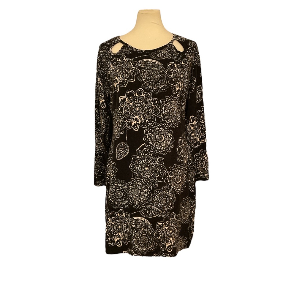 Floral Paisley sweater dress